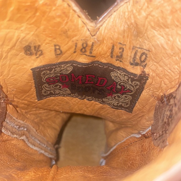 Someday toddler 8 1/2 MS State Bulldog boots - Picture 6 of 6